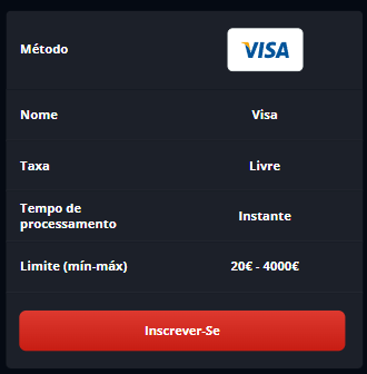 Lamabet Casino Depósito com Visa